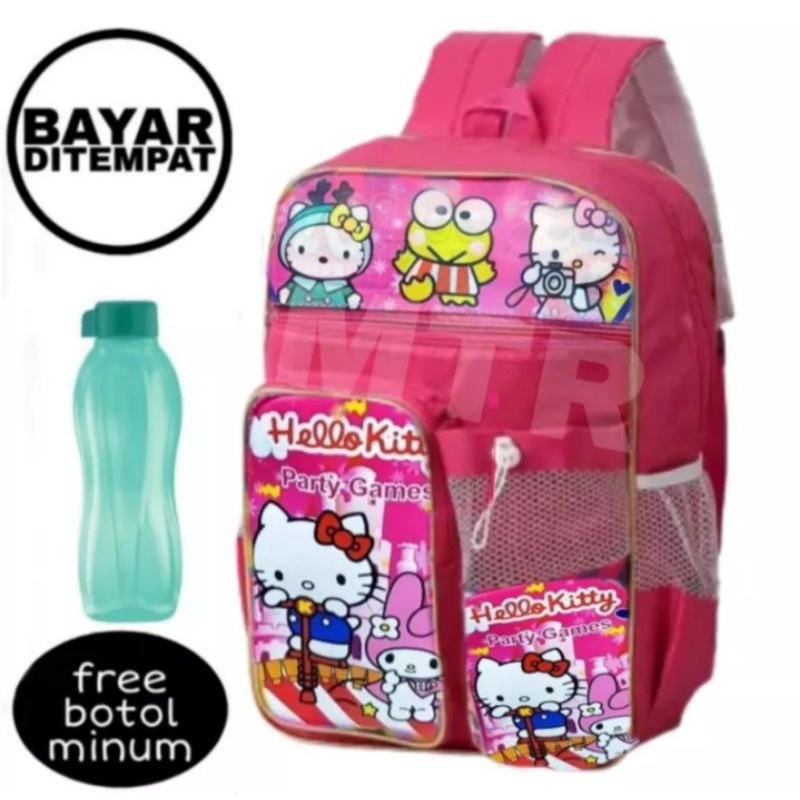 TAS RANSEL ANAK SD &amp; TK,BERHADIAH BOTOL MINUM,MURAH MERIAH BERKUALITAS