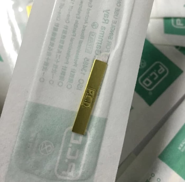 Jarum microblading PCD 12 pin