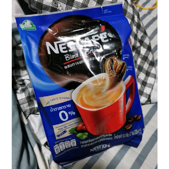 

Nescafe Blend & Brew With Arabica Coffee No Sugar Table 27 x 12.2 Gram