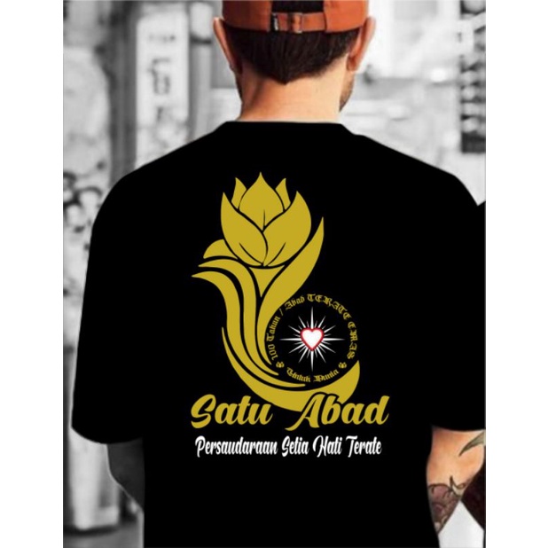 Bisa COD Kaos PSHT  Satu Abad Sablon plastisol