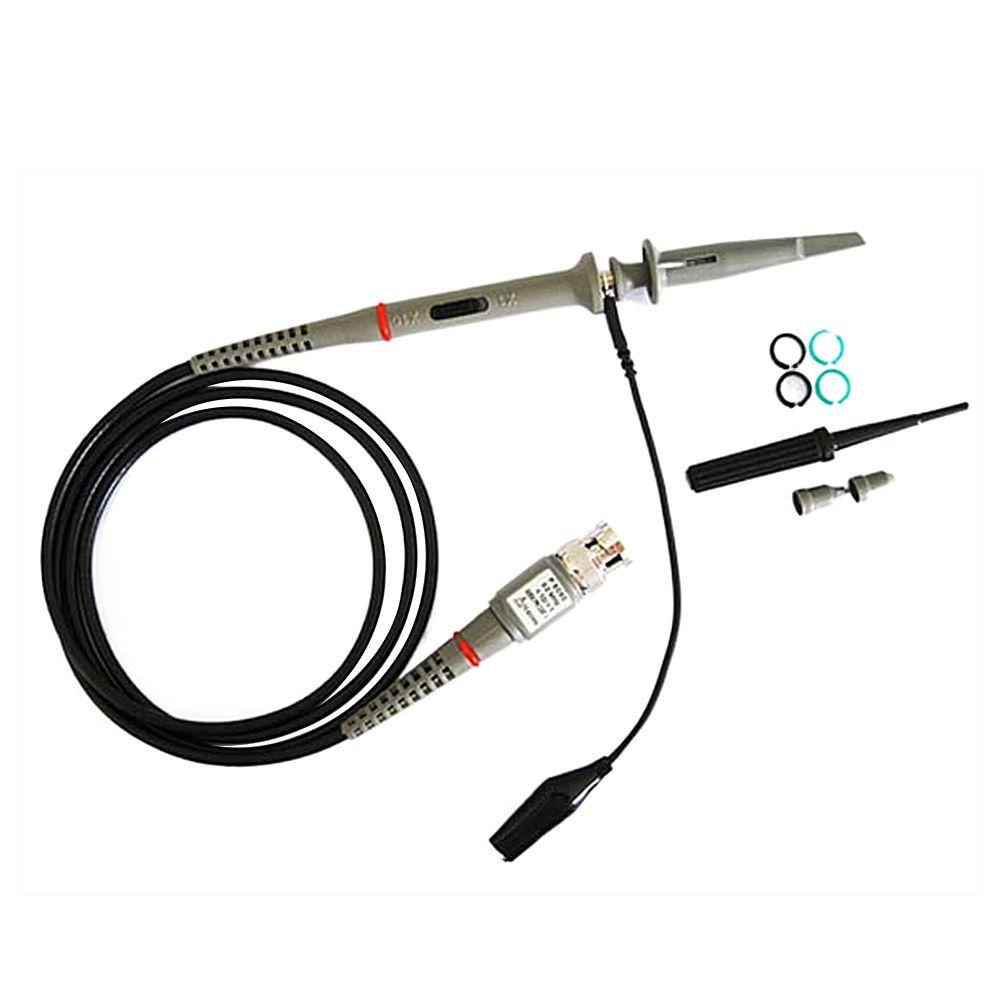 Populer Osiloskop Probe Kit BNC 1X 10X 10X: DC-100MHz Scope Klip Probe