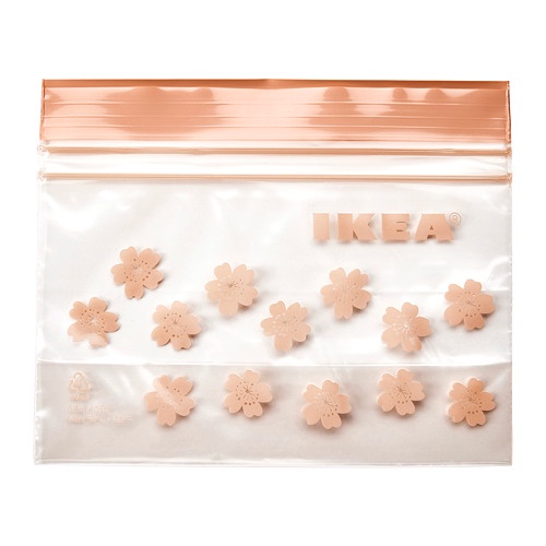 Kantong Plastik Zip Box isi 25 Wadah Makanan Kecil Snack yang dapat ditutup 300 ml Biskuit Cookies Z