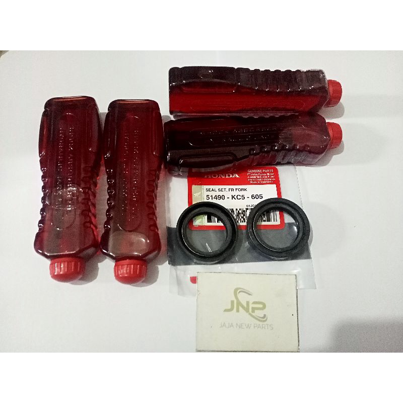 Seal shock+4 pcs oli shock Honda GL TIGER CB150 VERZA CBR MEGAPRO