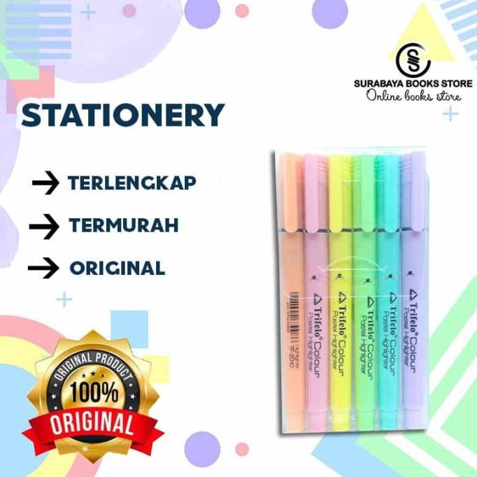 

Ready...Ready...Ready...] STABILLO HIGHLIGHTER TF-2010 TRIFELO COLOUR PASTEL SET (ISI 6)