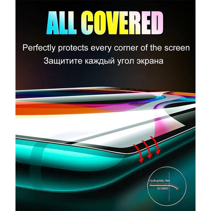 Full Cover Hydrogel Film For Xiaomi Mi Note 10 A3 8 Lite Pro Mi10 5G Screen Protector A2 A 2 3 Lite Mix3 Anti-blue light Protective Not Glass