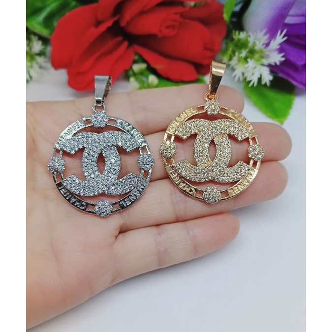 kalung&amp;liontin lapis emas 55555