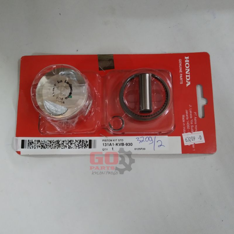 Piston Seher Seker Set OS 0.00 Standar ORI Honda Vario 110 Karbu Piston Kit 131A1-KVB-930