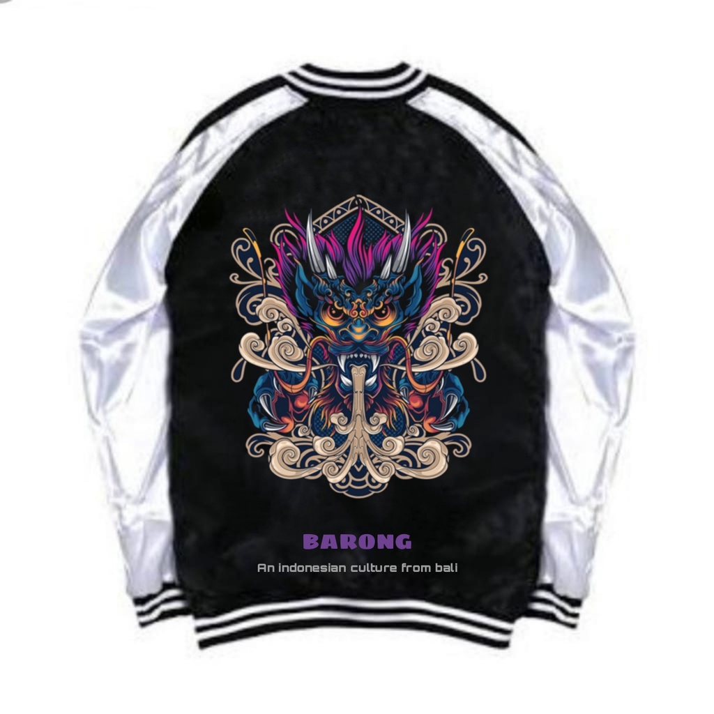 Sukajan Jaket Baseball - Culture Samurai-3