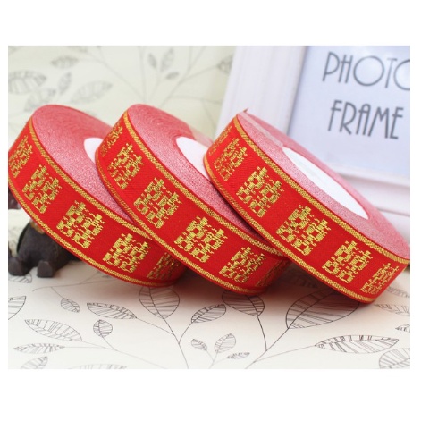 

Pita Imlek meter sangjit acara wedding pernikahan ribbon chinese Hiasan Kado Gift Box