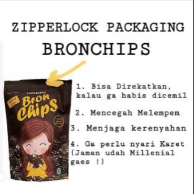 BRONCHIPS BROWNIES CRISPY