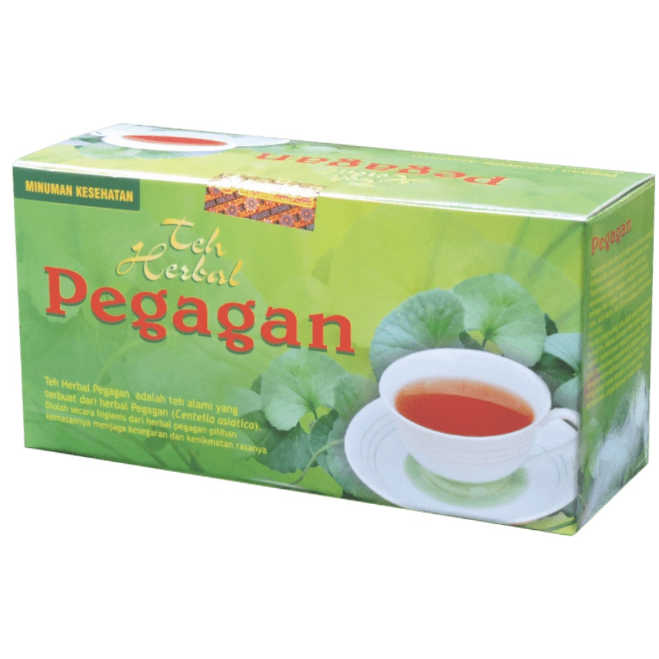 

Teh Herbal PEGAGAN original tazakka ampuh mengobati darah tinggi pikun stroke memberi nutrisi otak alami