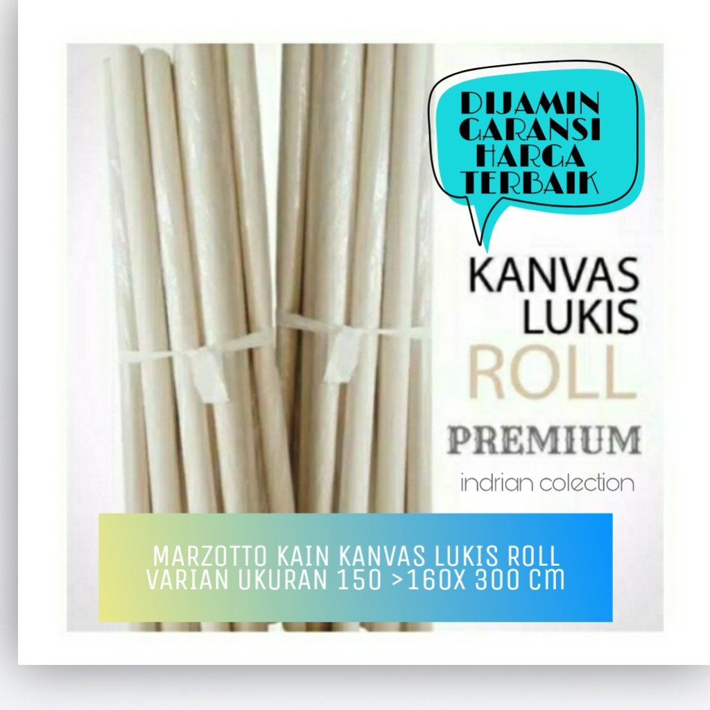 

[CUCI GUDANG] GRADE A MARZOTTO SIAP PAKAI UKURAN 160 X 300 CM >PERLENGKAPAN MELUKIS