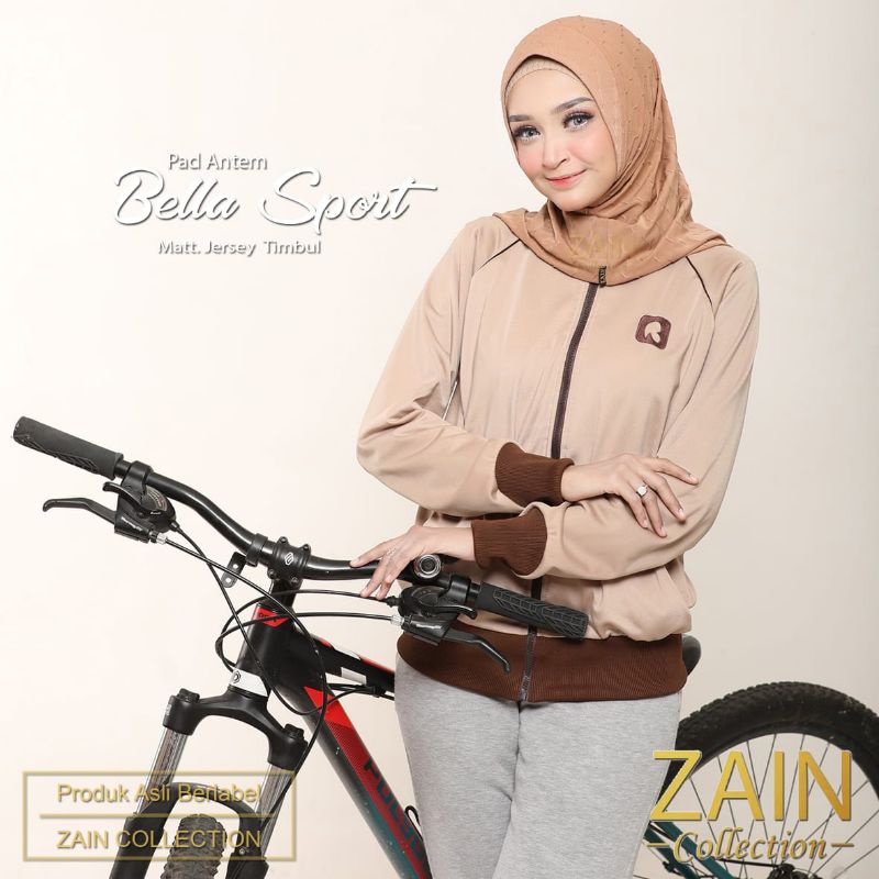 Jilbab Instan Mini Bella Sport Ori Zain Collection