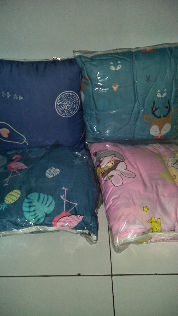 Produk Original Balmut Bantal Selimut Unicorn Selimut Yg Bisa Dilipat Jadi Bantal