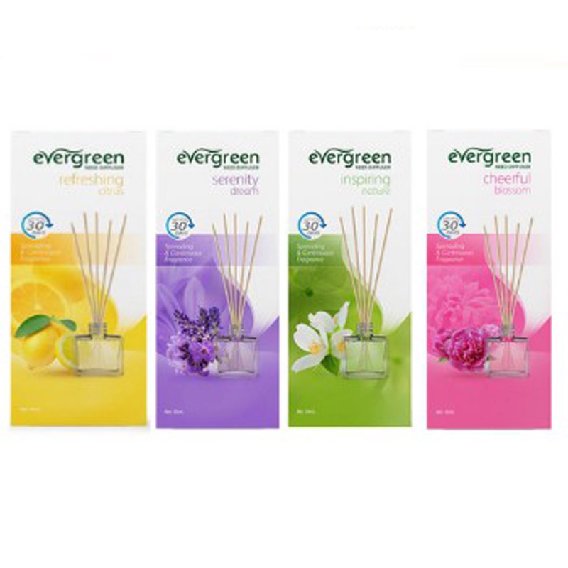 Evergreen Reed Diffuser - Pengharum Ruangan (Refill/Set)