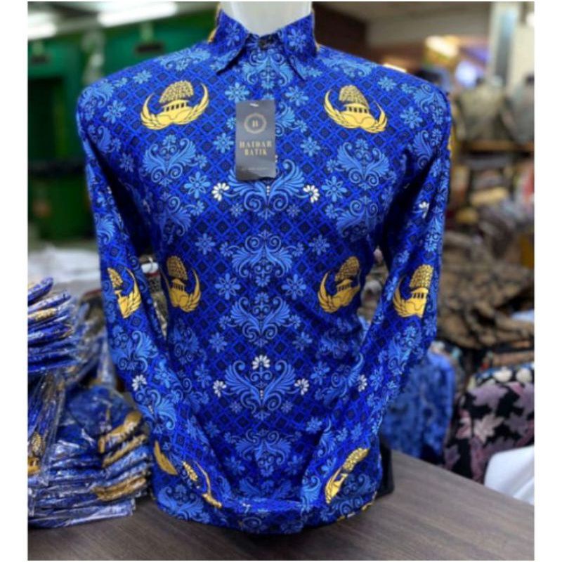 BAJU KORPRI PRIA DAN WANITA/SERAGAM PNS PRIA/BATIK KORPRI WANITA