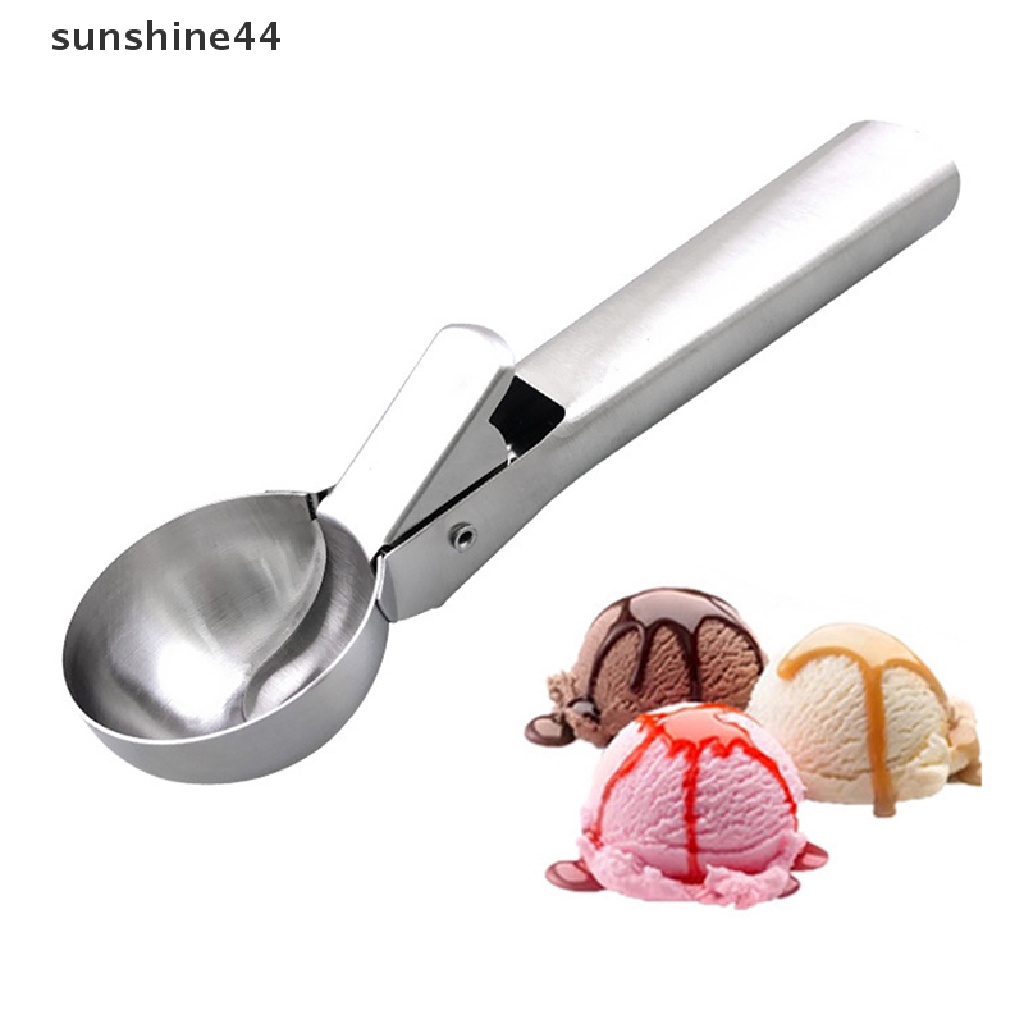 Sunshine Sendok scoop Es Krim / mash Potato Bahan Stainless Steel