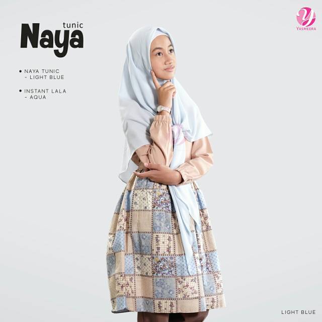  TUNIK  BAJU  REMAJA  TOYOBO NAYA BY YASMEERA Shopee  Indonesia