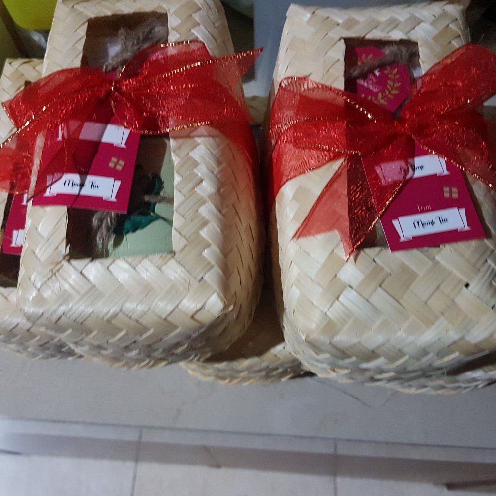 Mini Hampers Ramadhan Wedang Uwuh & Mug Enamel. Souvenir Imlek, Pernikahan, Ramadan, Pengajian,