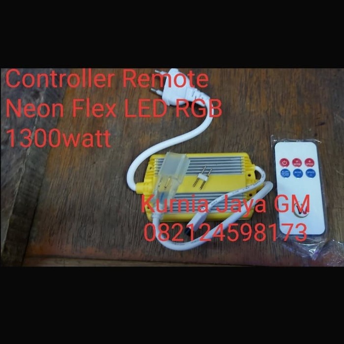 Controller RGB LED Selang Neon Flex 2pin + Remote 100m /Remote RGB LED