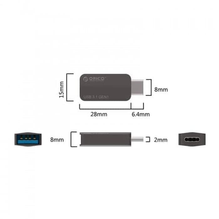 ORICO CTA2 Type-C to USB-A OTG Adapter