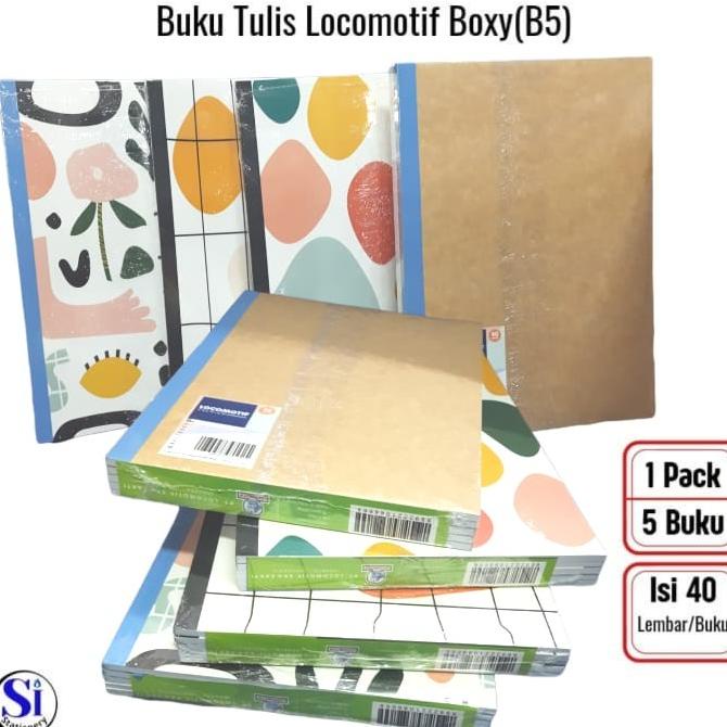 

Office & Stationery | Buku Tulis | Buku Tulis Locomotif Premium B5 40 Lembar Isi 5 Pcs | Best Seller