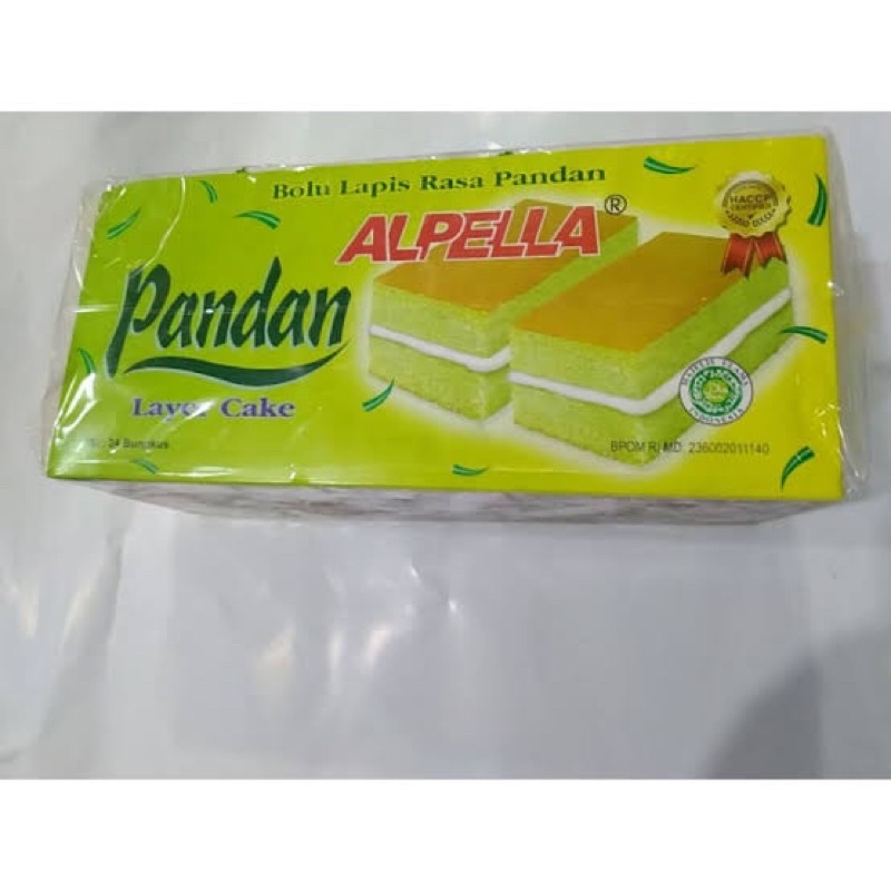 

Bolu pandan layer cake ALPELLA