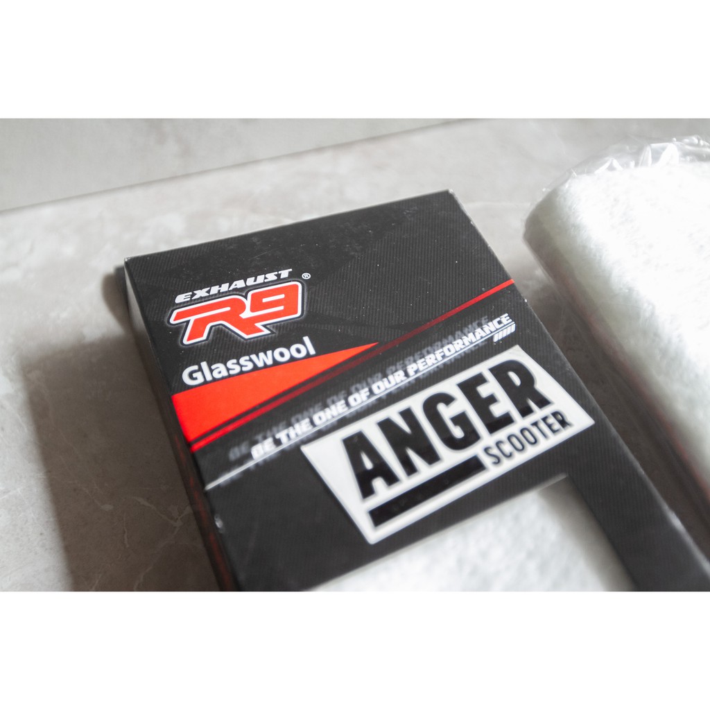 Glasswool Original R9 Exhaust Untuk Semua Knalpot Racing Vespa Matic