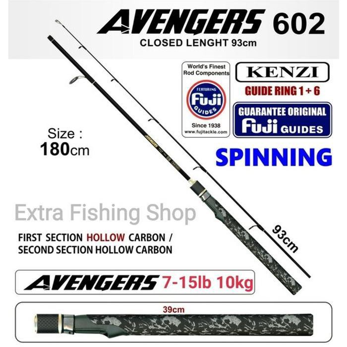Jual sparepart JORAN KENZI AVENGERS POWER 10KG 180CM 20DEZ Diskon