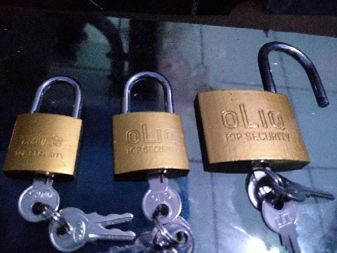 Gembok Kuning Ukuran 50 Mm Murah