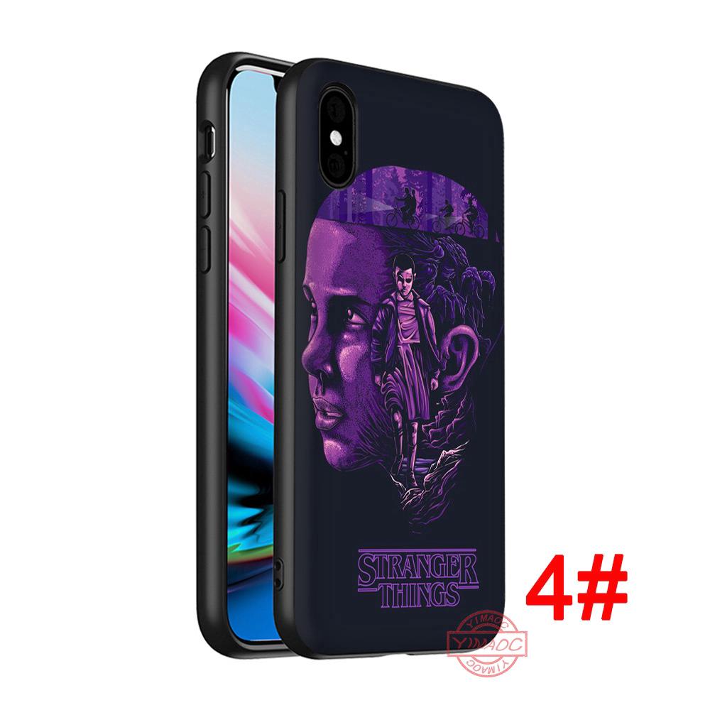 stranger things Soft Case iPhone 11 Pro Max 6 6S 7 8 Plus