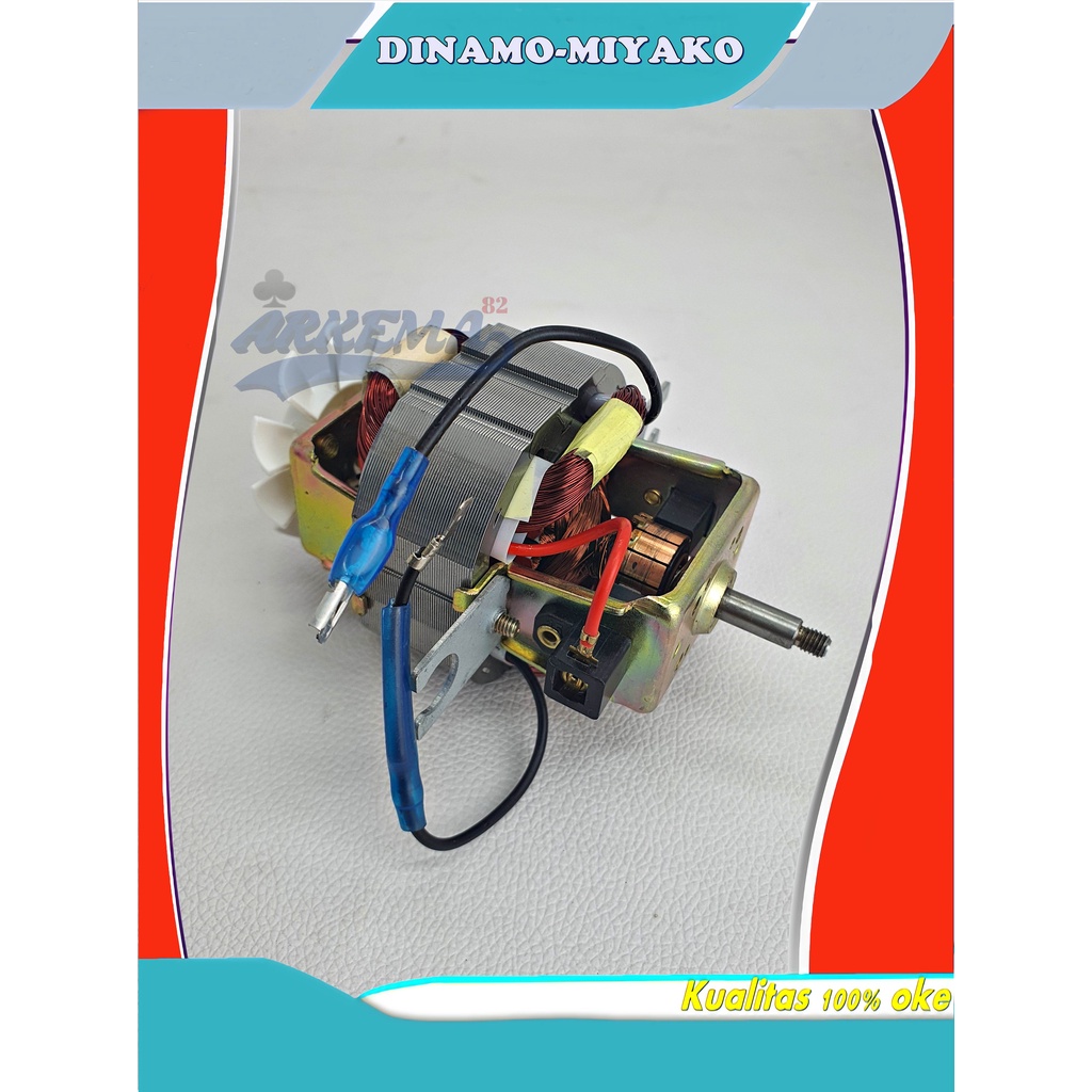 MESIN DINAMO BLENDER MIYAKO MODEL KIPAS | MOTOR BLENDER MIYAKO MODEL BARU | TYPE 102 / 152