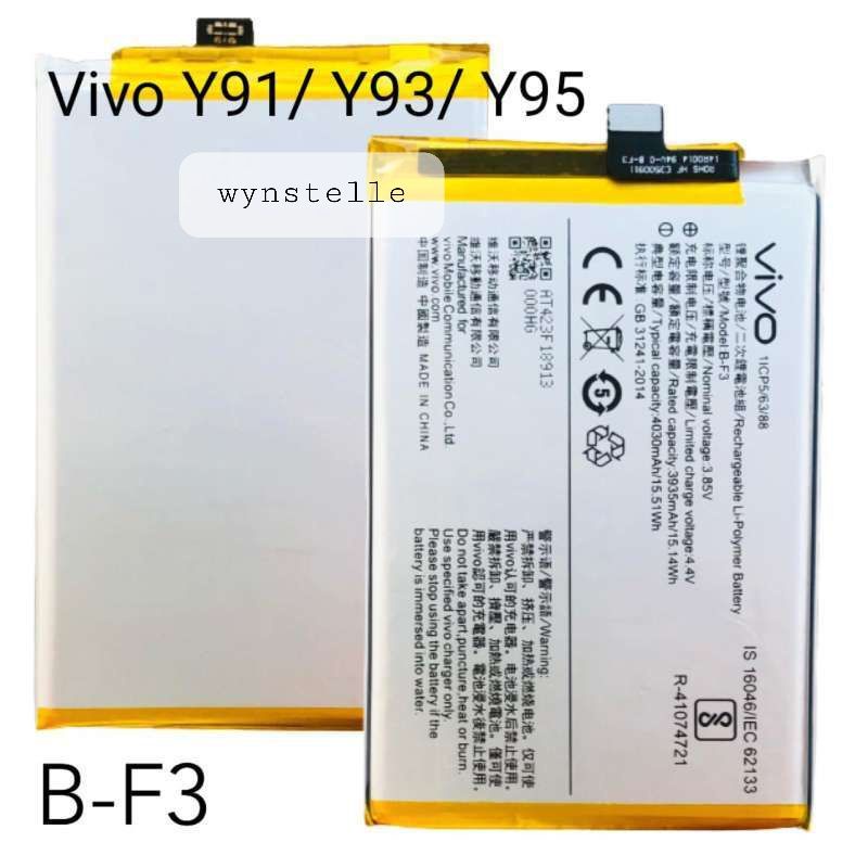 VIVO Y91C - Baterai VIVO Y91C BF3 Battery Batre Batu Batrei Tanam