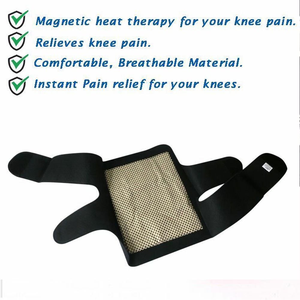 Dekker Lutut Terapi Knee Pad Magnetik 1 PASANG Pelindung Nyeri Sendi Lutut Ketika Olahraga