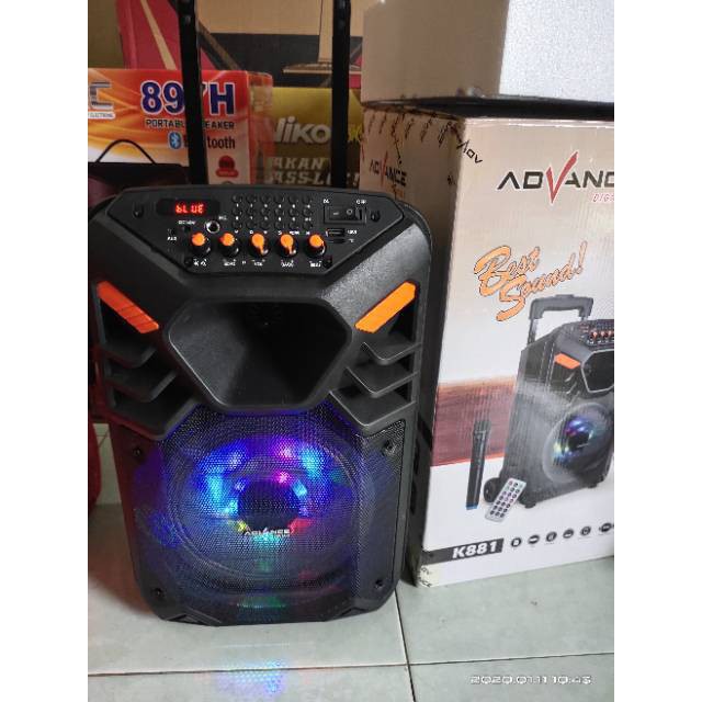 SPEAKER BLUETOOTH +MIC +REMOTE  ADVANCE K-881N