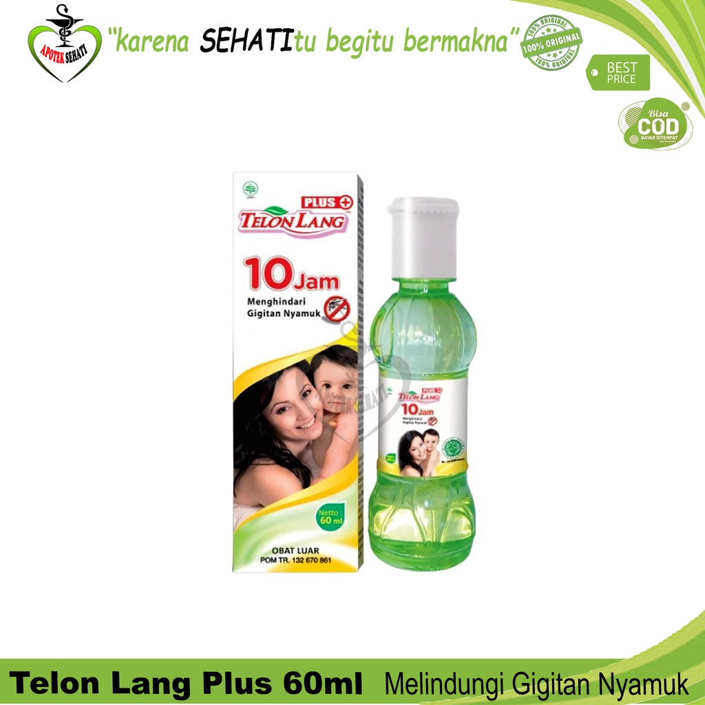 Minyak Telon Lang Plus Caplang Minyak Anti Gigitan Nyamuk Bayi