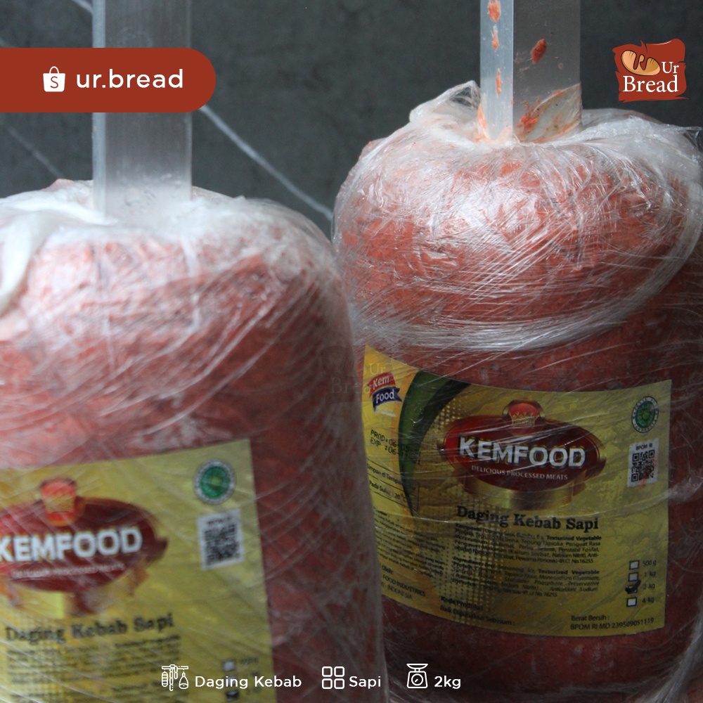 Daging Kebab Sapi Kemfood 2kg