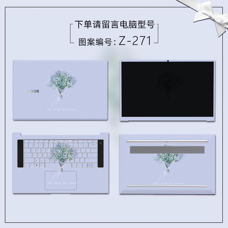 Hewlett-Packard Stiker Pelindung Layar Laptop Lenovo Shin-Chan air14 HP Zhan 66 5th Generation Asus A Bean Day Selection 3 Dell Huawei Metabook13 Honor Acer Xiaomi