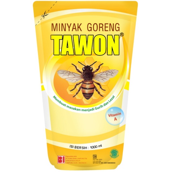 

Minyak Goreng Tawon 1 Liter