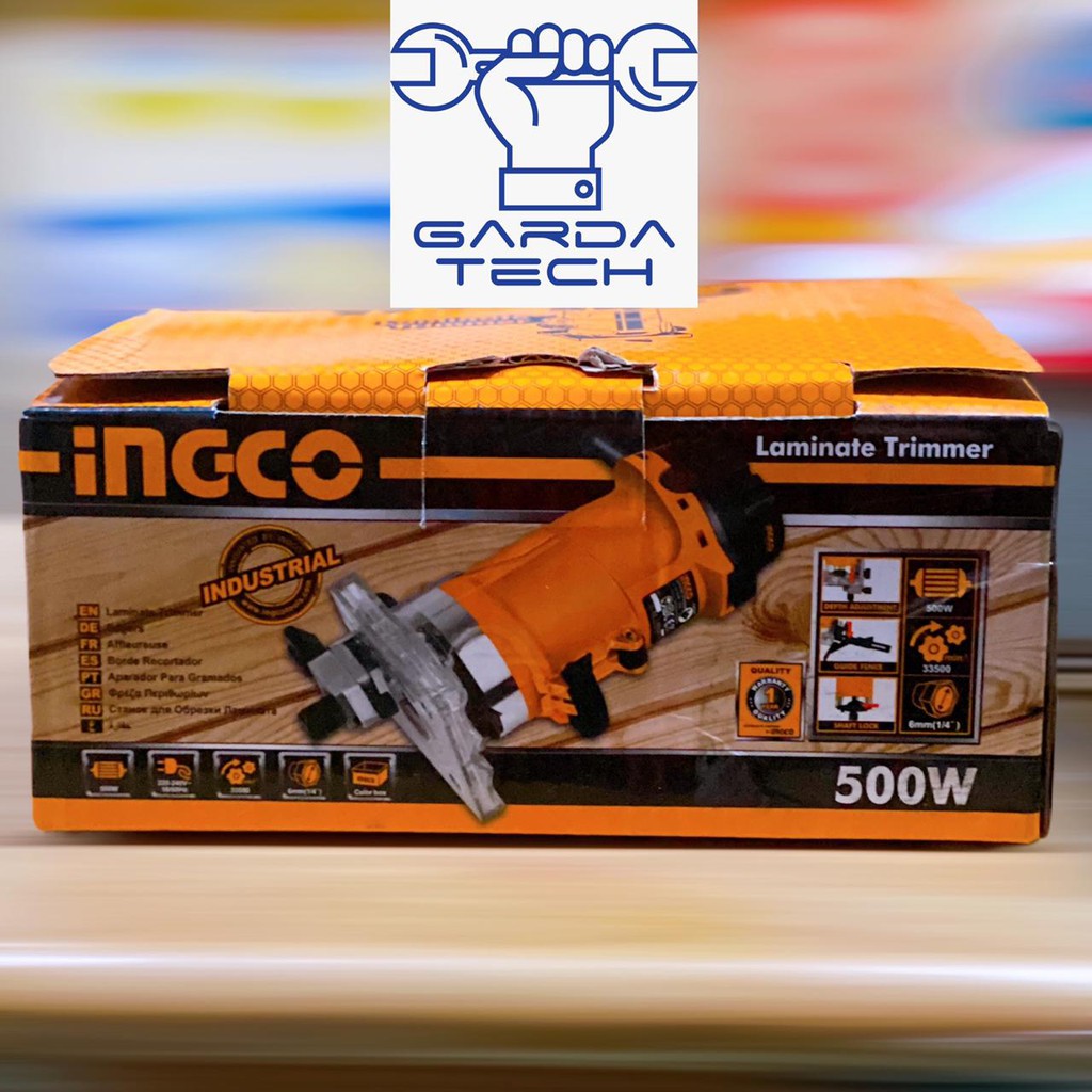 Hand Trimmer Mini Profil Router Tangan Ingco PLM5002