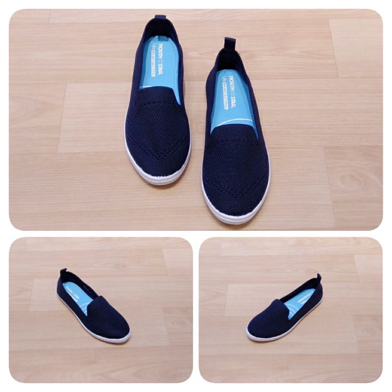 Sepatu Wanita Slip On NORTH STAR NEIRA Navy-5899931
