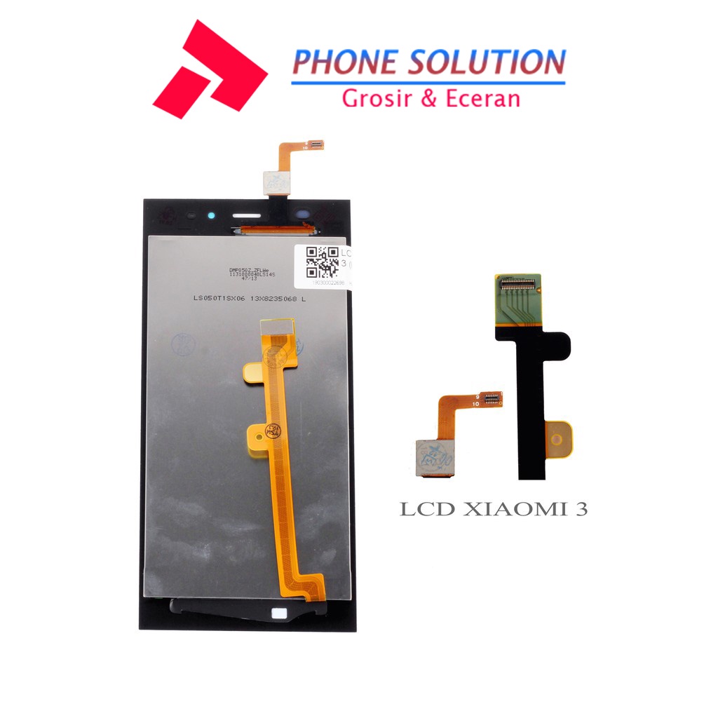 LCD Xiaomi Mi 3 Fullset Touchscreen // Supplier LCD Xiaomi Mi - Garansi 1 Bulan