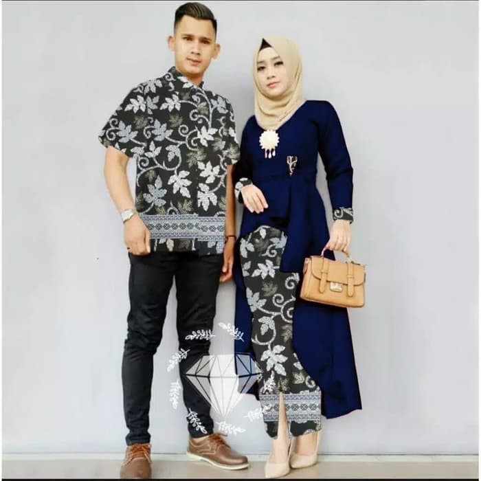 Baju Couple Muslim Couple Batik Muslim Couple Kebaya Murah Couple HARUM BATIK