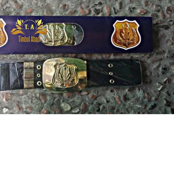 kopel ikat pinggang satpam warna hitam nylon