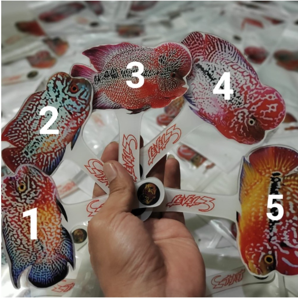 Wayang louhan wayangan untulan ikan louhan aclyric tebal besar