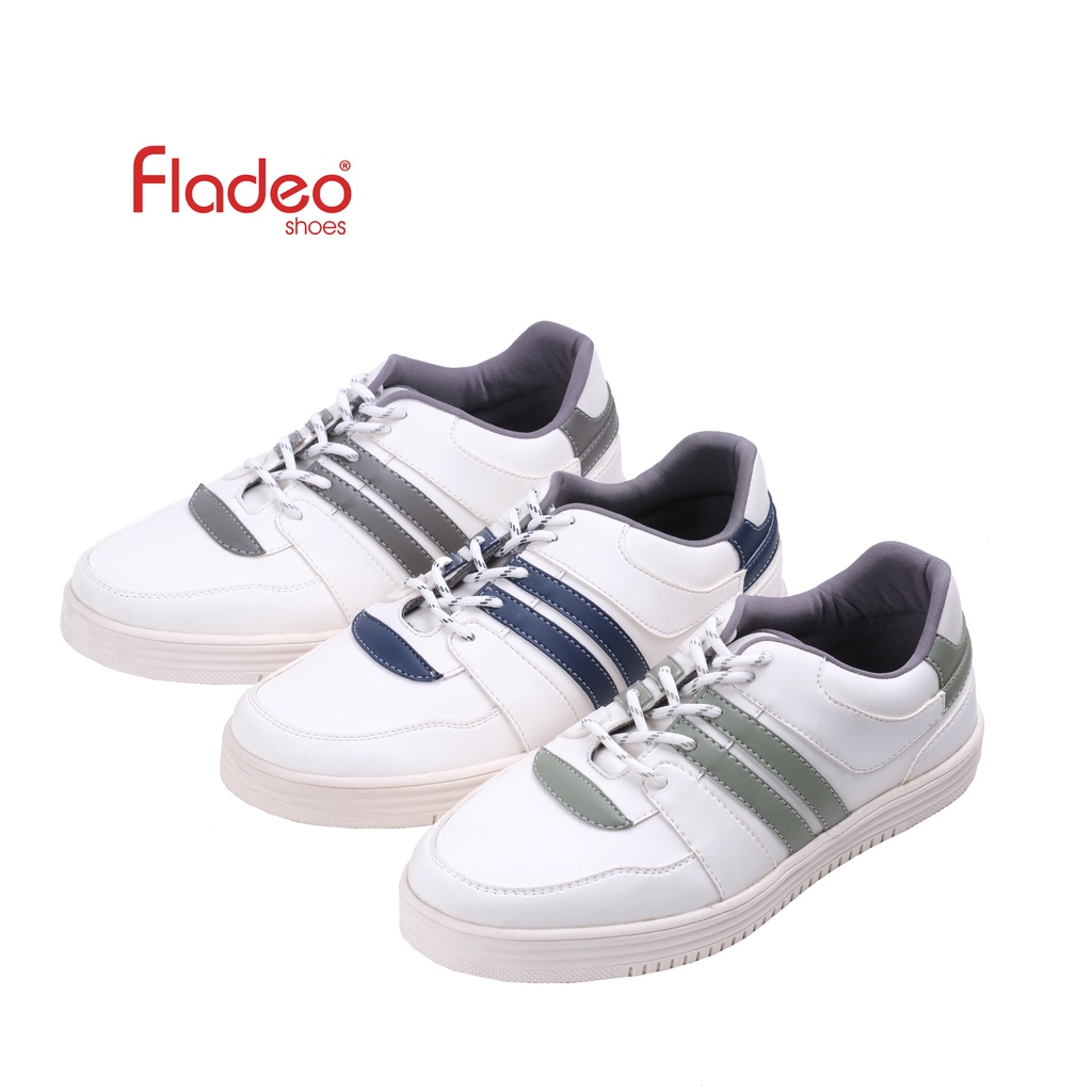 Fladeo K21/MSS196-2AS/Sepatu Sneakers Tali Pria [ Sneaker Shoes ]