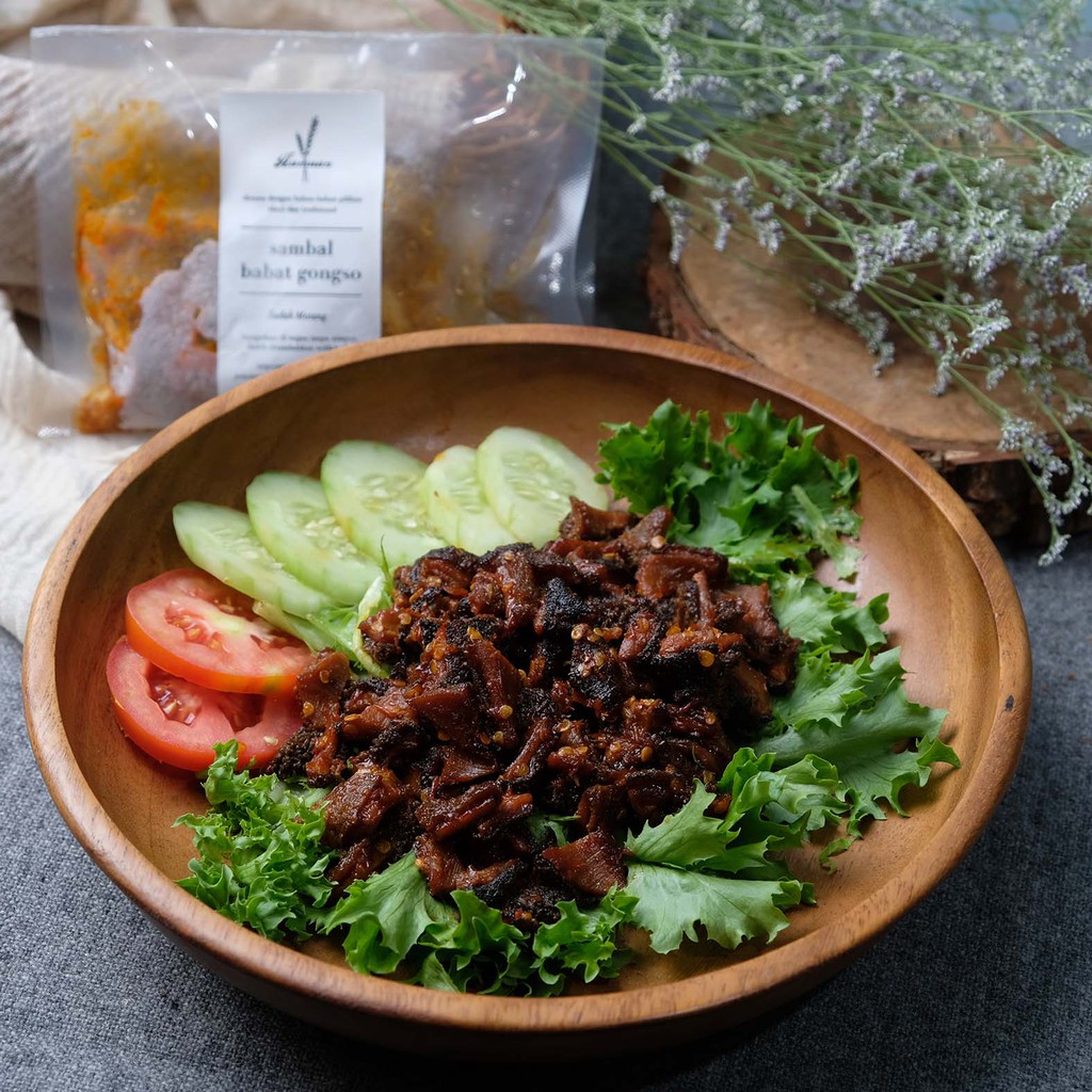 

Sambal Babat Gongso 150gr (Vacuum Pack)