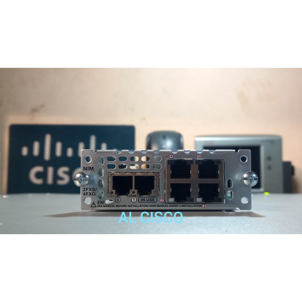 Module Cisco NIM-2FXS/4FXO