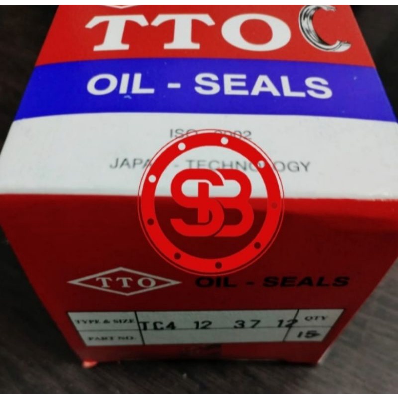 Oil Seal TC4 12 37 12 TTO