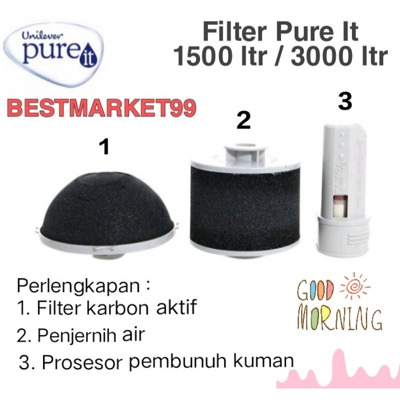 FILTER PURE IT 1500 L / 3000 L Germkill Kit  Original